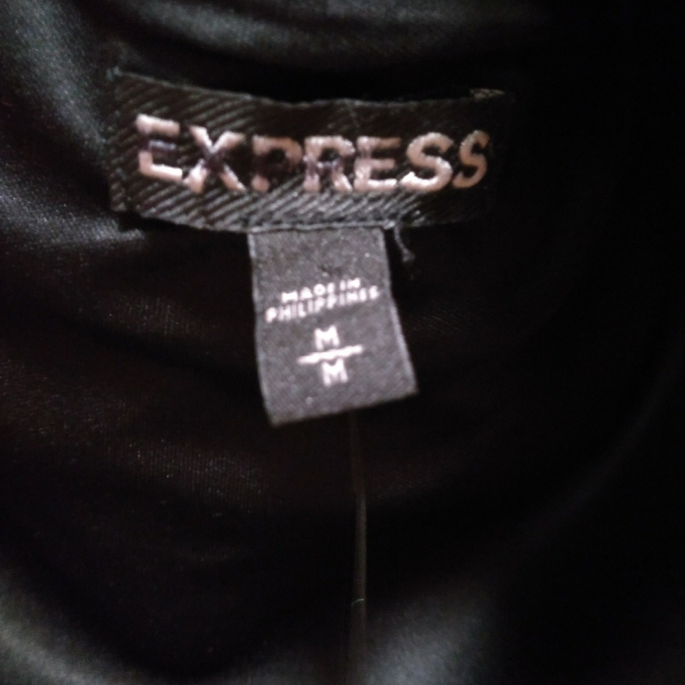 NWOT Sparkle, Criss-Cross Crop Top Racerback Tank - Picture 7 of 11